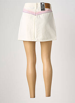 Jupe courte poches beige LEVI'S femme