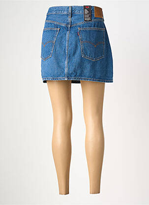Jupe courte poches bleu LEVI'S femme