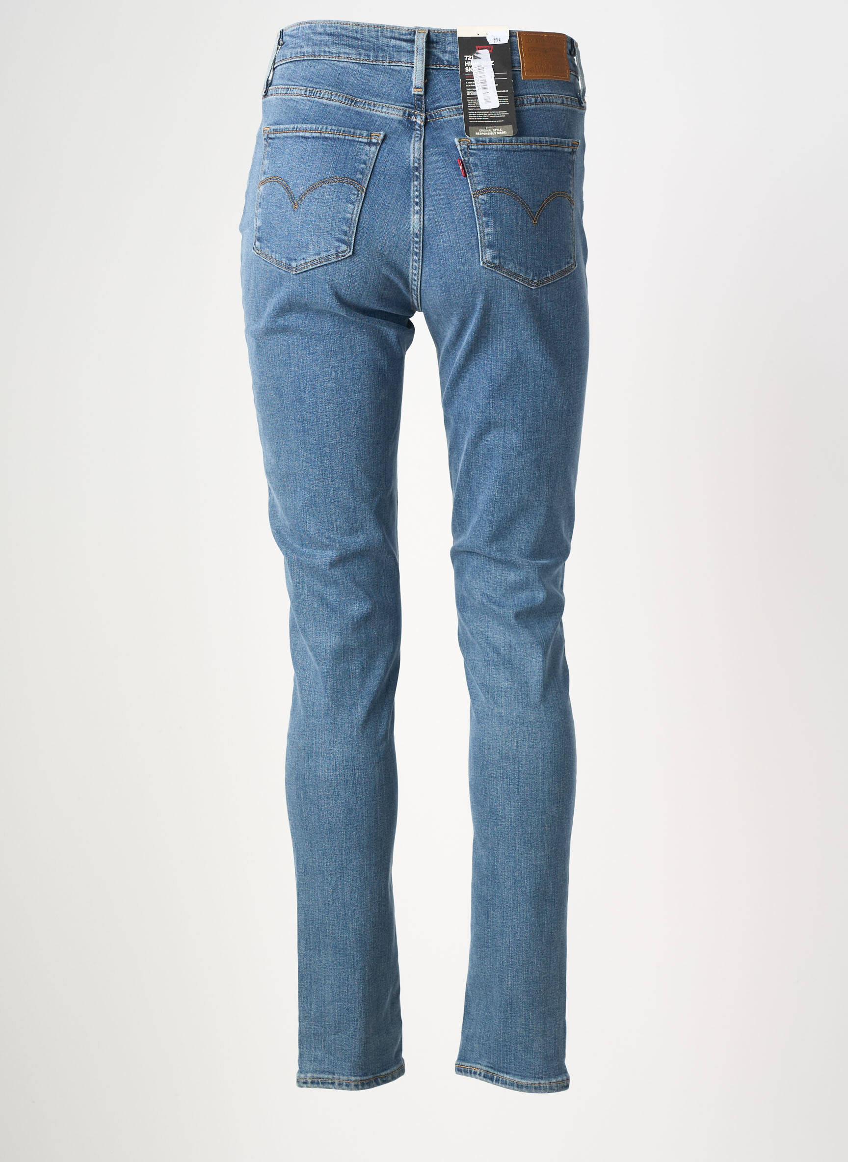 Jeans skinny taille haute taille haute bleu LEVI'S femme