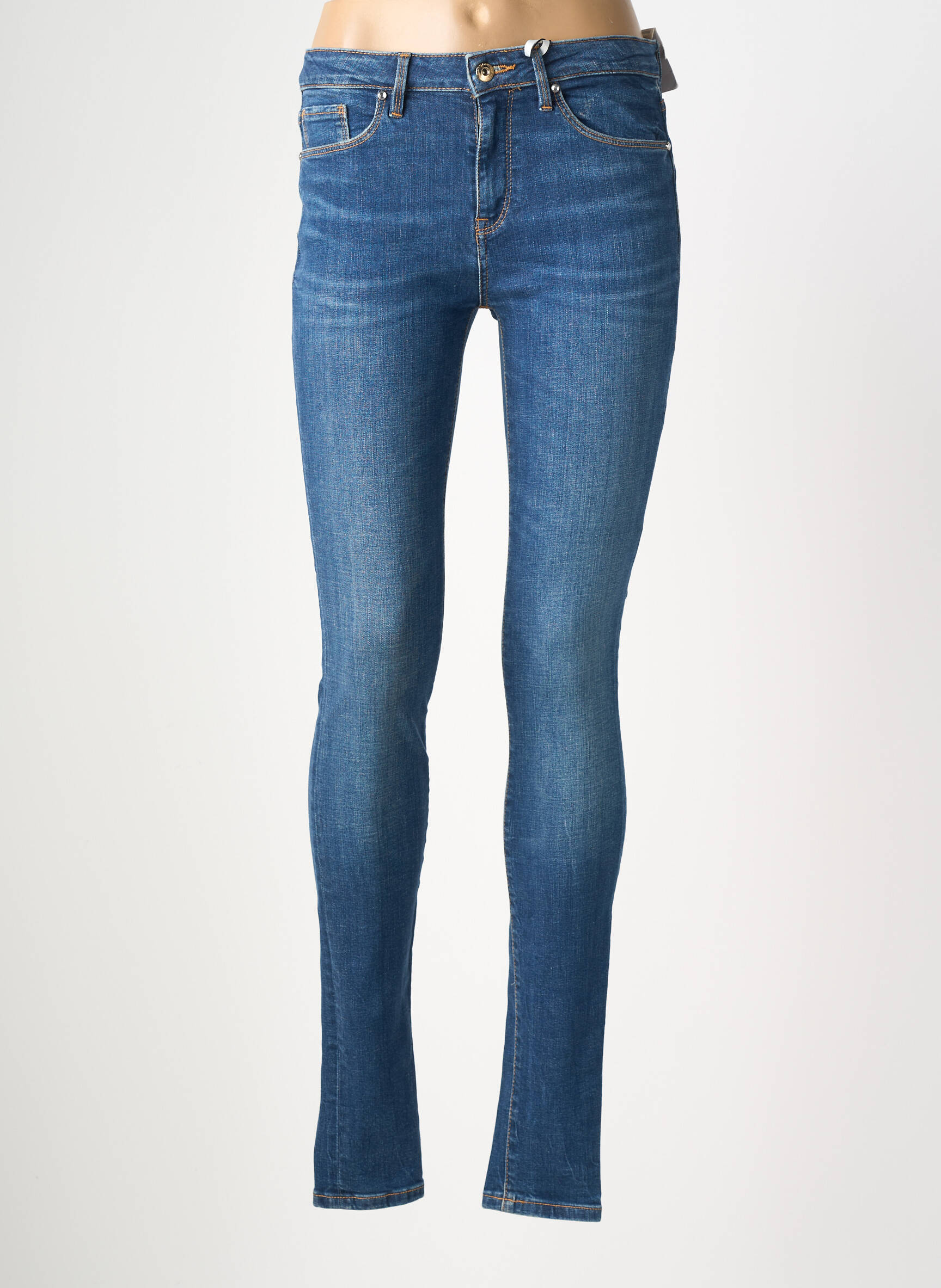 Jeans skinny taille normale taille normale bleu TOMMY HILFIGER femme