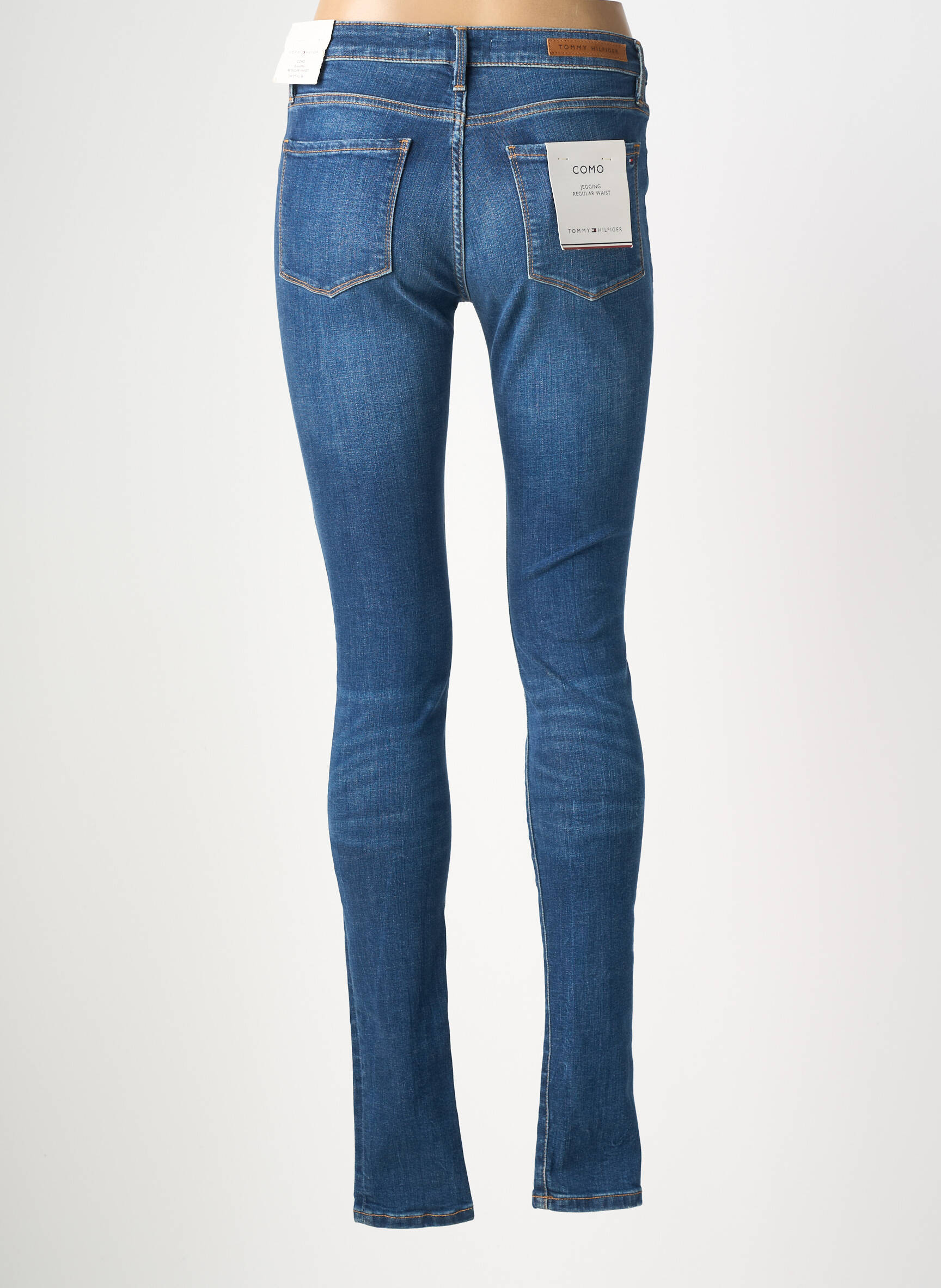 Jeans skinny taille normale taille normale bleu TOMMY HILFIGER femme