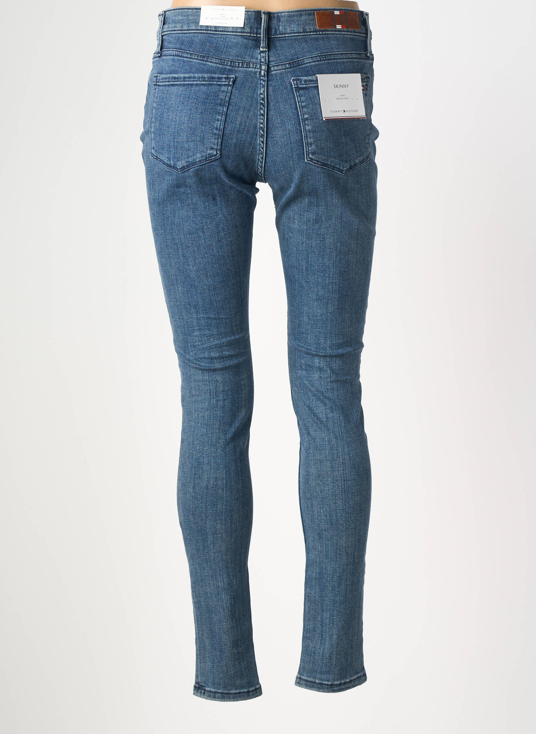 Jeans skinny taille haute taille haute bleu TOMMY HILFIGER femme