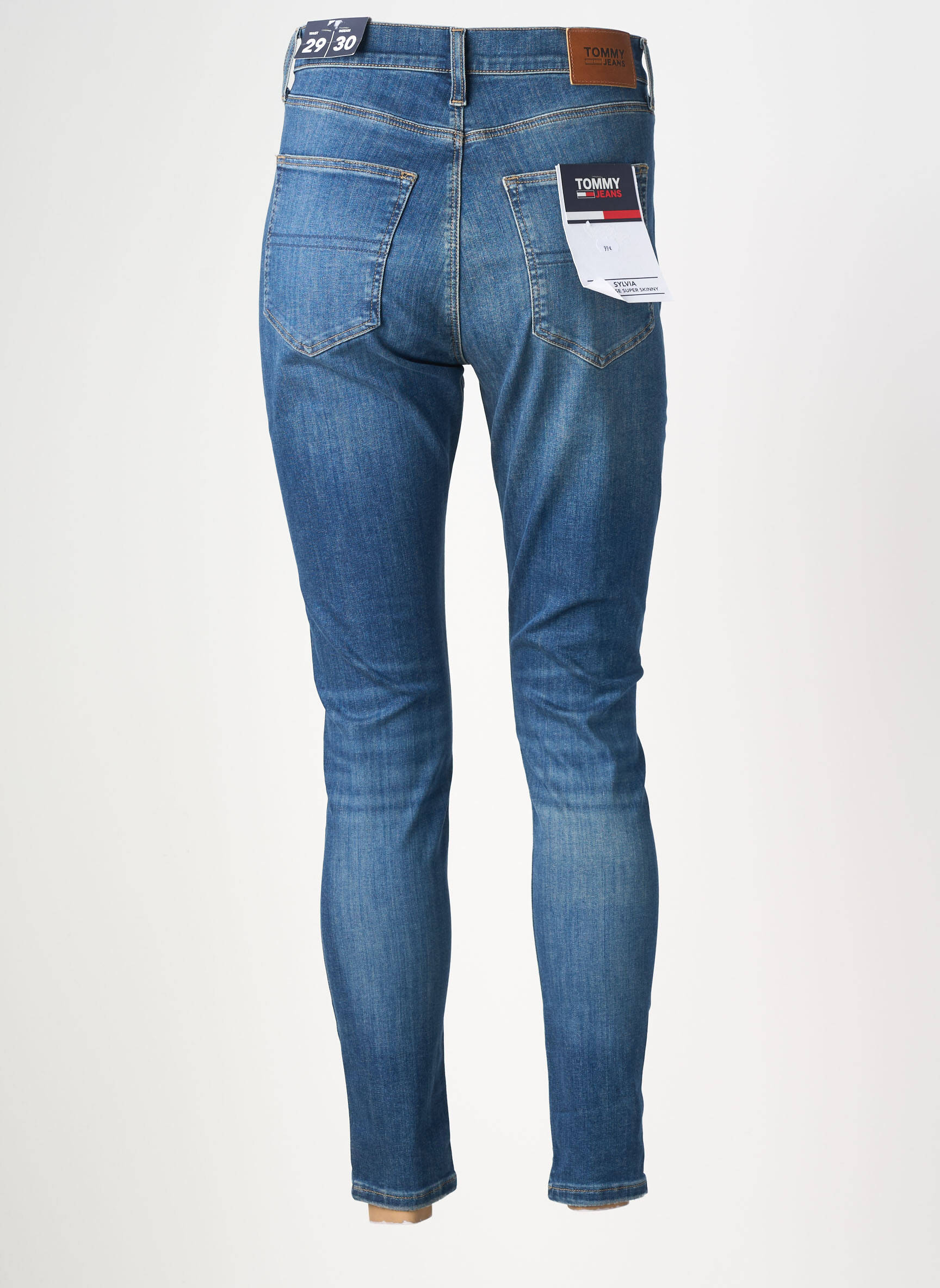 Jeans skinny taille haute taille haute bleu TOMMY HILFIGER femme