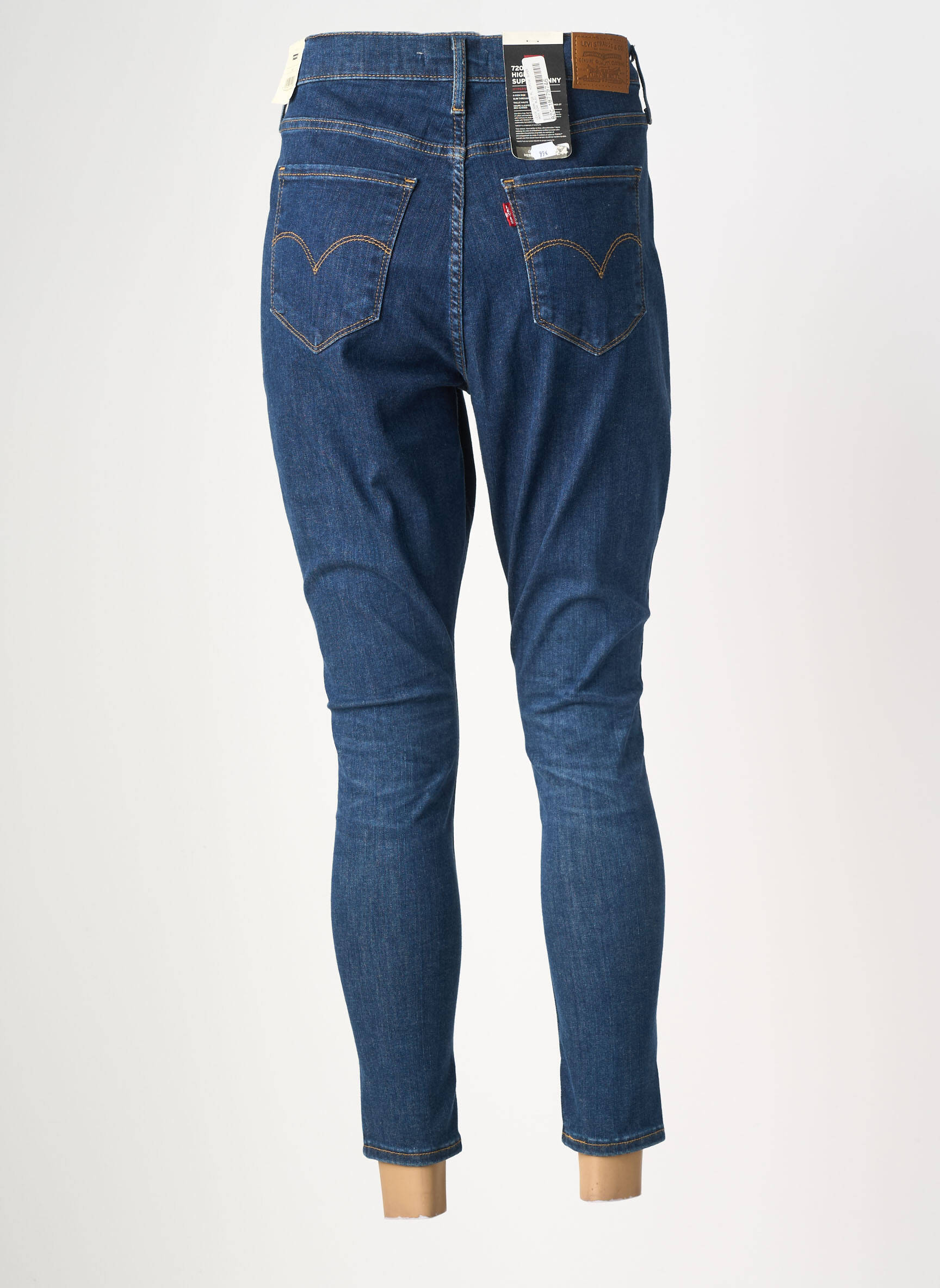Jeans skinny taille haute taille haute bleu LEVI'S femme
