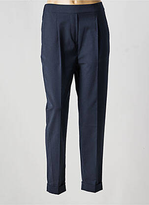 Pantalon slim taille élastique taille normale bleu TOMMY HILFIGER femme