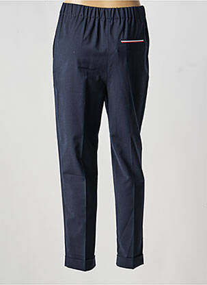 Pantalon slim taille élastique taille normale bleu TOMMY HILFIGER femme