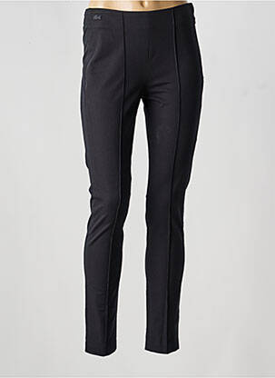 Pantalon slim stretch taille normale noir LACOSTE femme