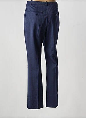 Pantalon droit stretch taille normale bleu LACOSTE femme