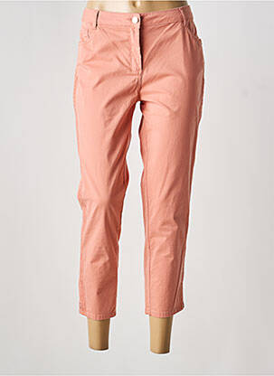 Pantalon 7/8 stretch taille normale rose FUEGO WOMAN femme