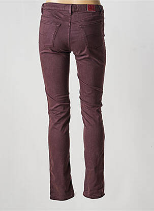 Pantalon slim taille normale taille normale violet TRUSSARDI JEANS femme