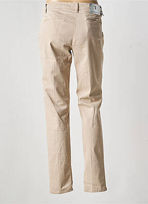 Pantalon chino tissage popeline taille normale beige TRUSSARDI JEANS femme