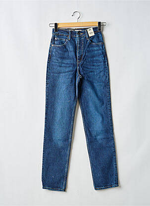 Jeans coupe slim broderie rivets taille normale bleu LEVI'S femme