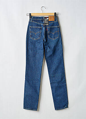 Jeans coupe slim broderie rivets taille normale bleu LEVI'S femme