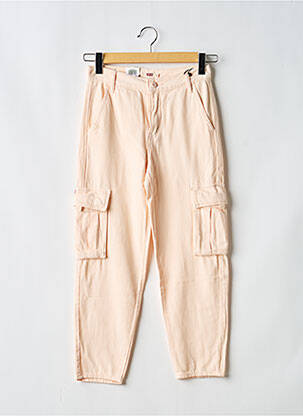 Pantalon cargo poches taille normale rose LEVI'S femme
