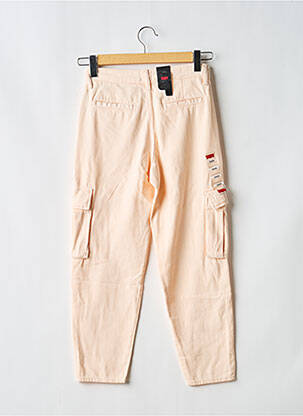 Pantalon cargo poches taille normale rose LEVI'S femme