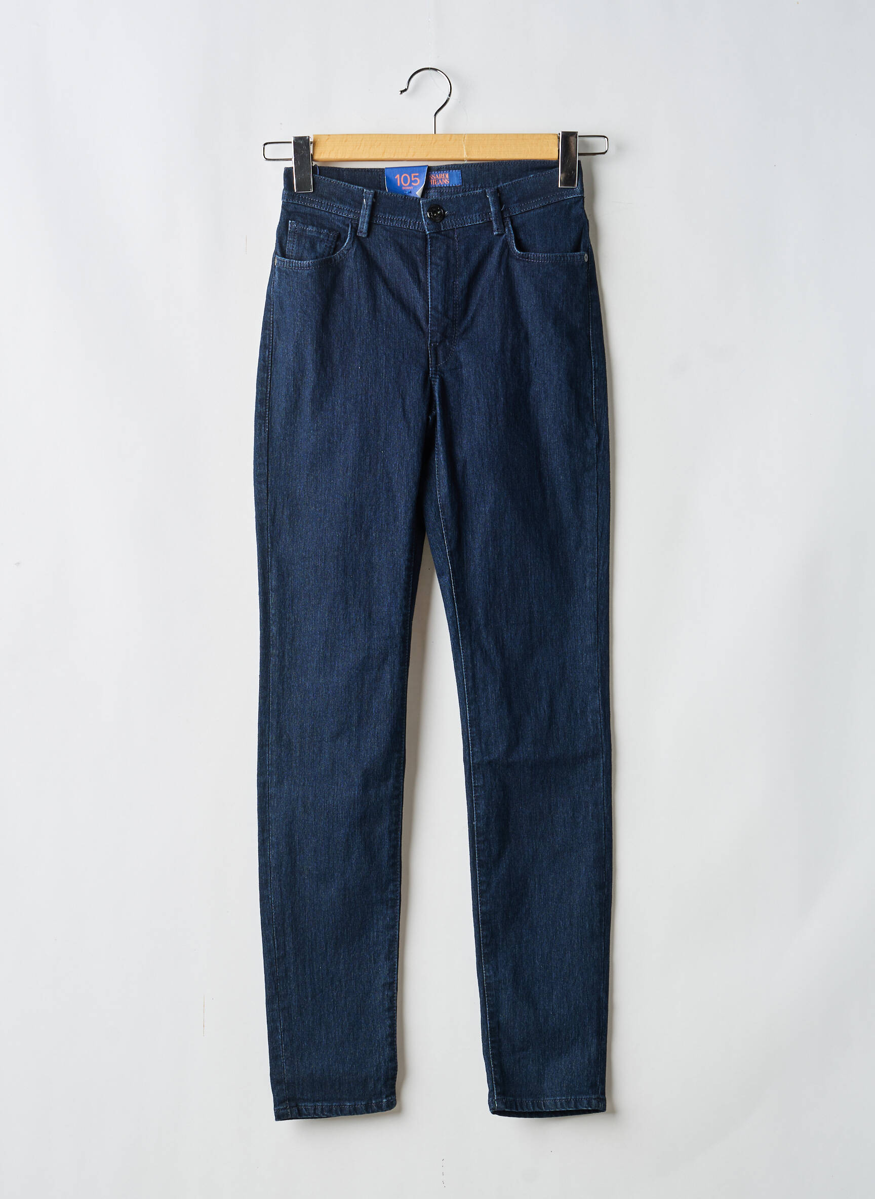 Jeans skinny taille normale taille normale bleu TRUSSARDI JEANS femme