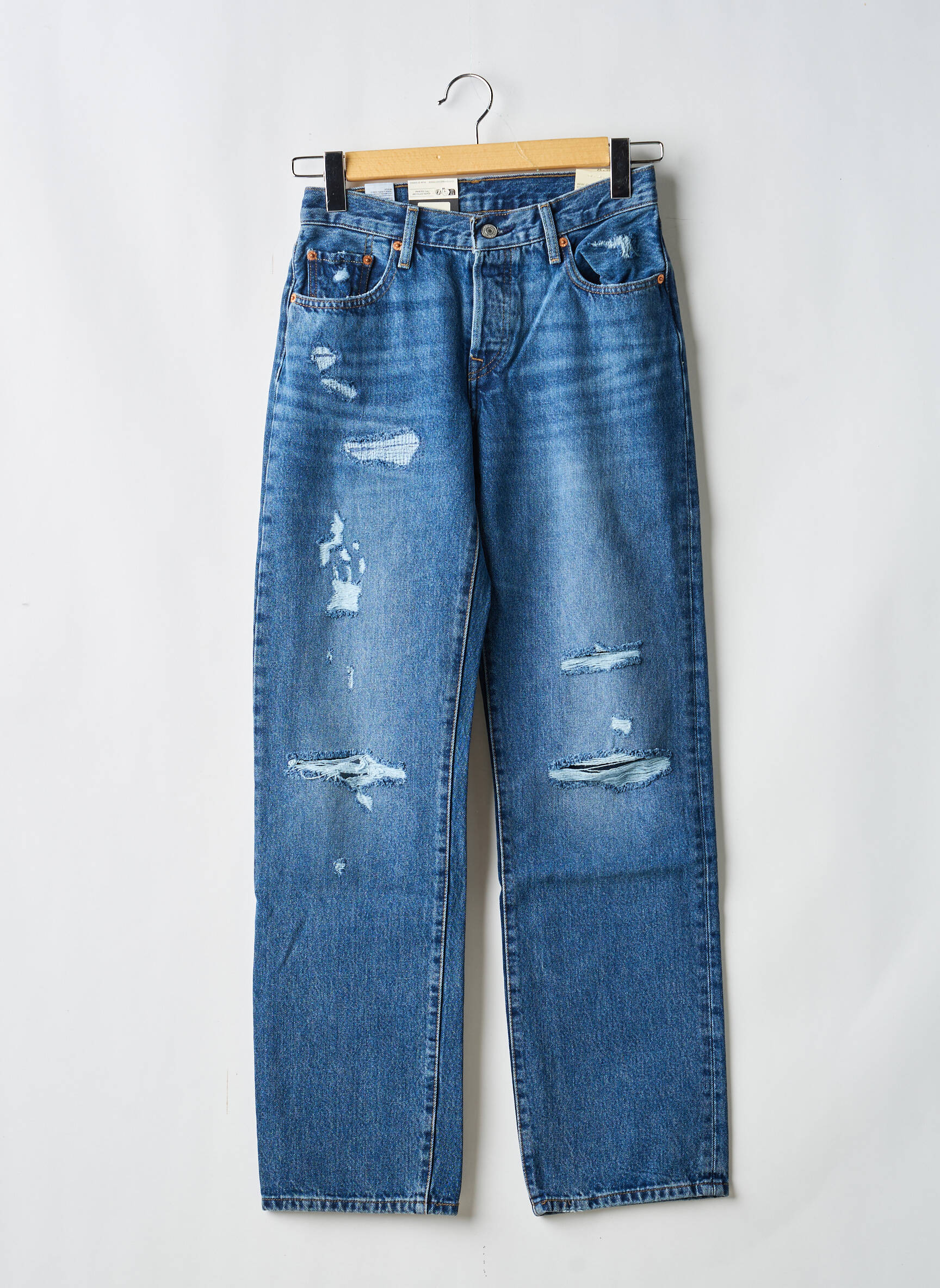 Jeans coupe large stretch taille normale bleu LEVI'S homme