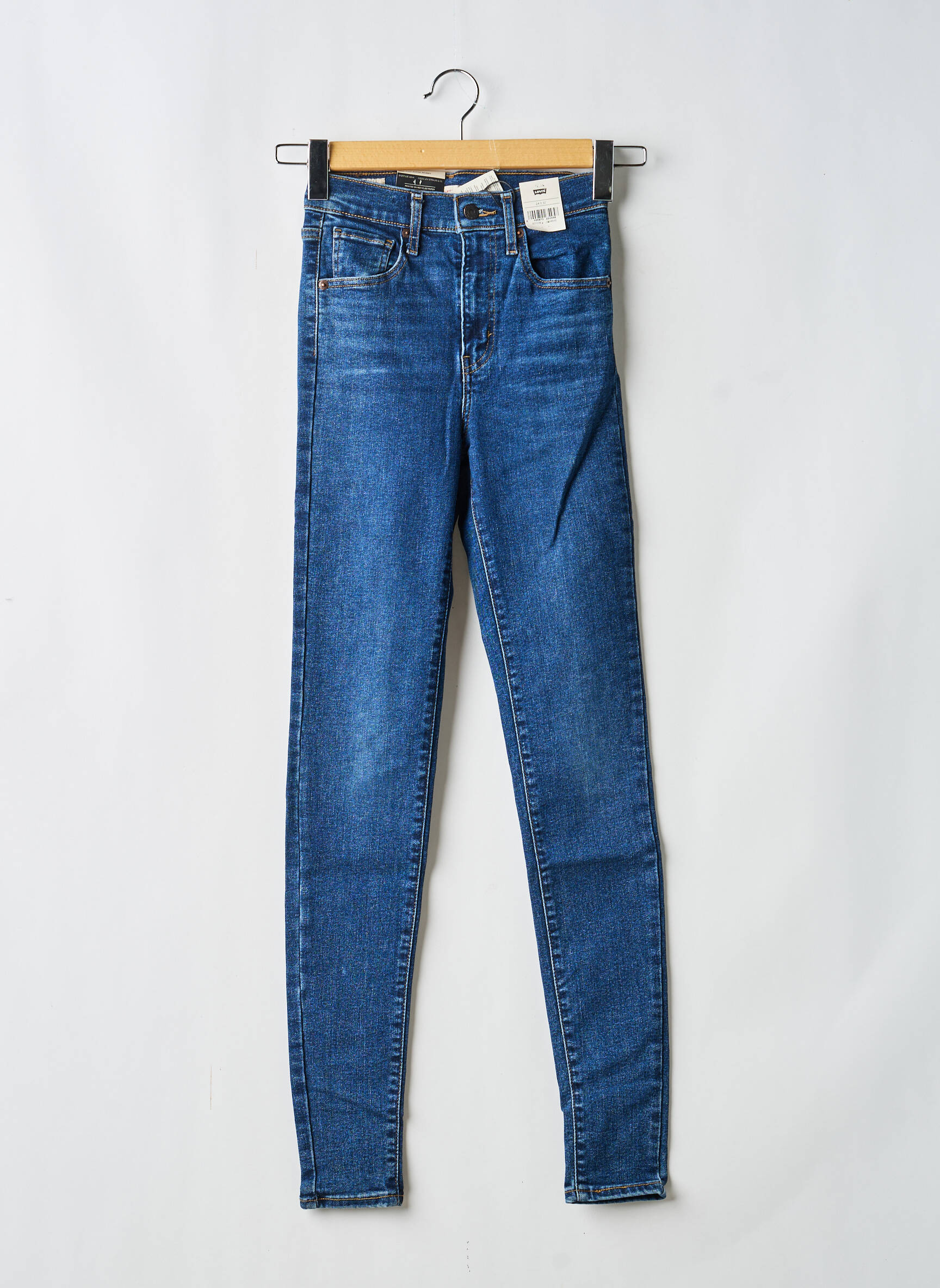 Jeans skinny taille normale taille normale bleu LEVI'S femme
