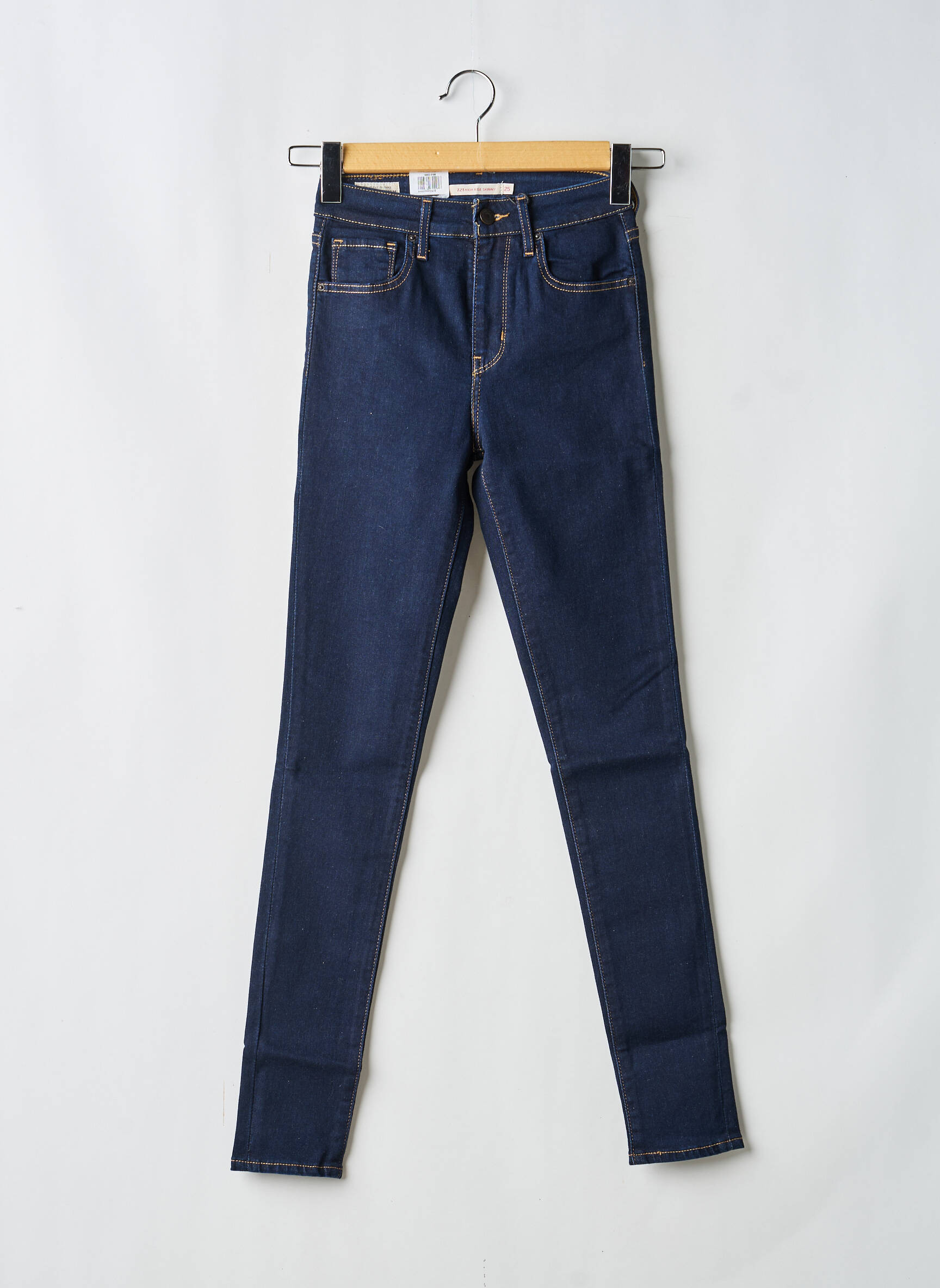Jeans skinny taille normale taille normale bleu LEVI'S femme