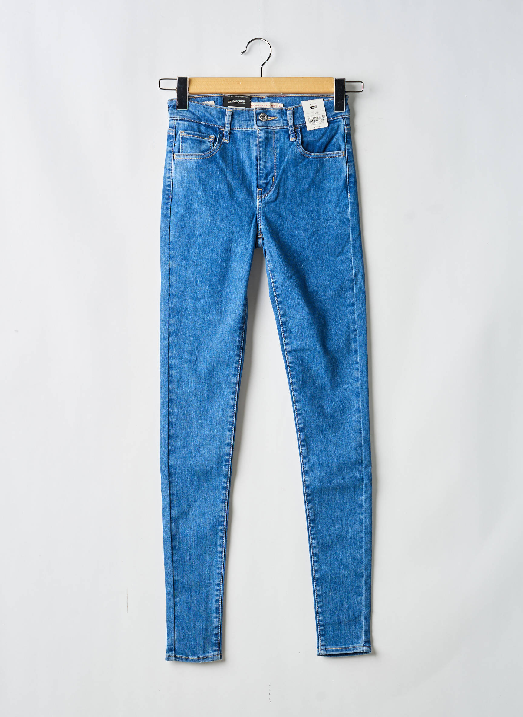 Jeans skinny taille normale taille normale bleu LEVI'S femme