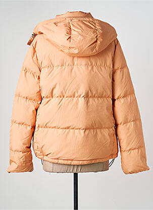 Doudoune manches longues a capuche orange LEVI'S femme