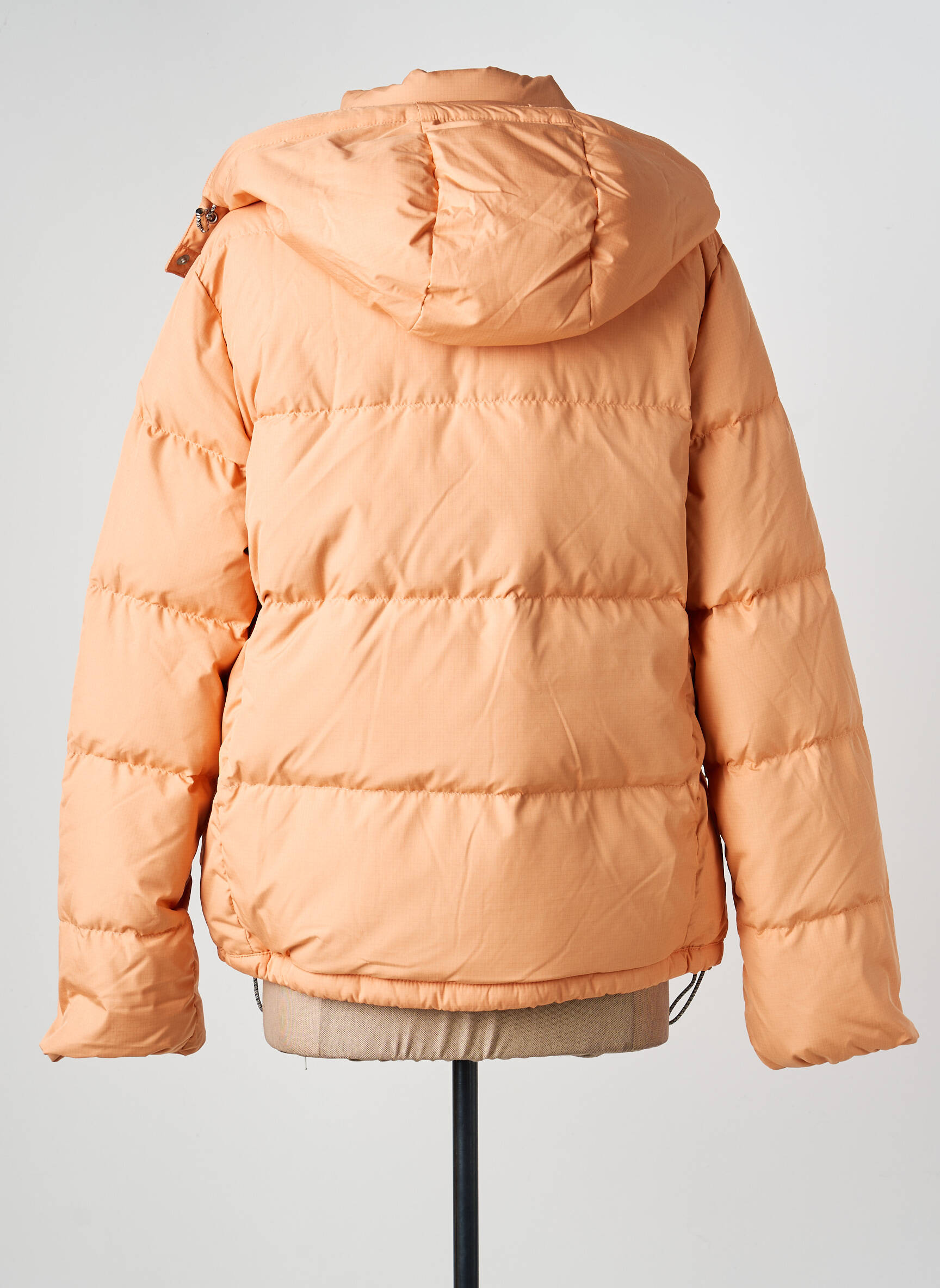 Doudoune manches longues a capuche orange LEVI'S femme
