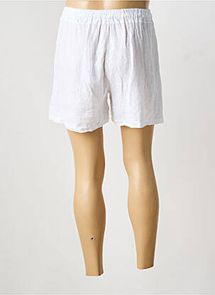 Short coupe large taille normale blanc NAIS femme