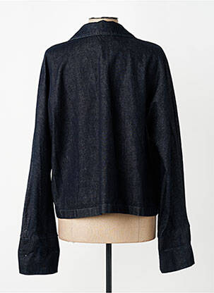 Veste casual coupe droite bleu O'MER femme