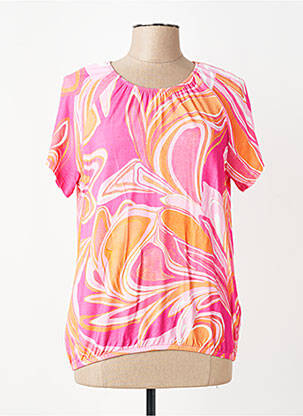 T-shirt imprimé fantaisie manches courtes rose BETTY BARCLAY femme