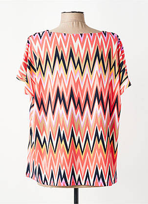 Top stretch manches courtes rose BETTY BARCLAY femme