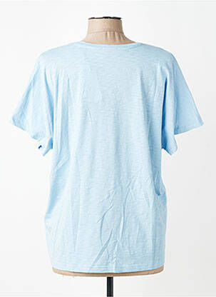 T-shirt col v manches courtes bleu ANONYM APPAREL femme