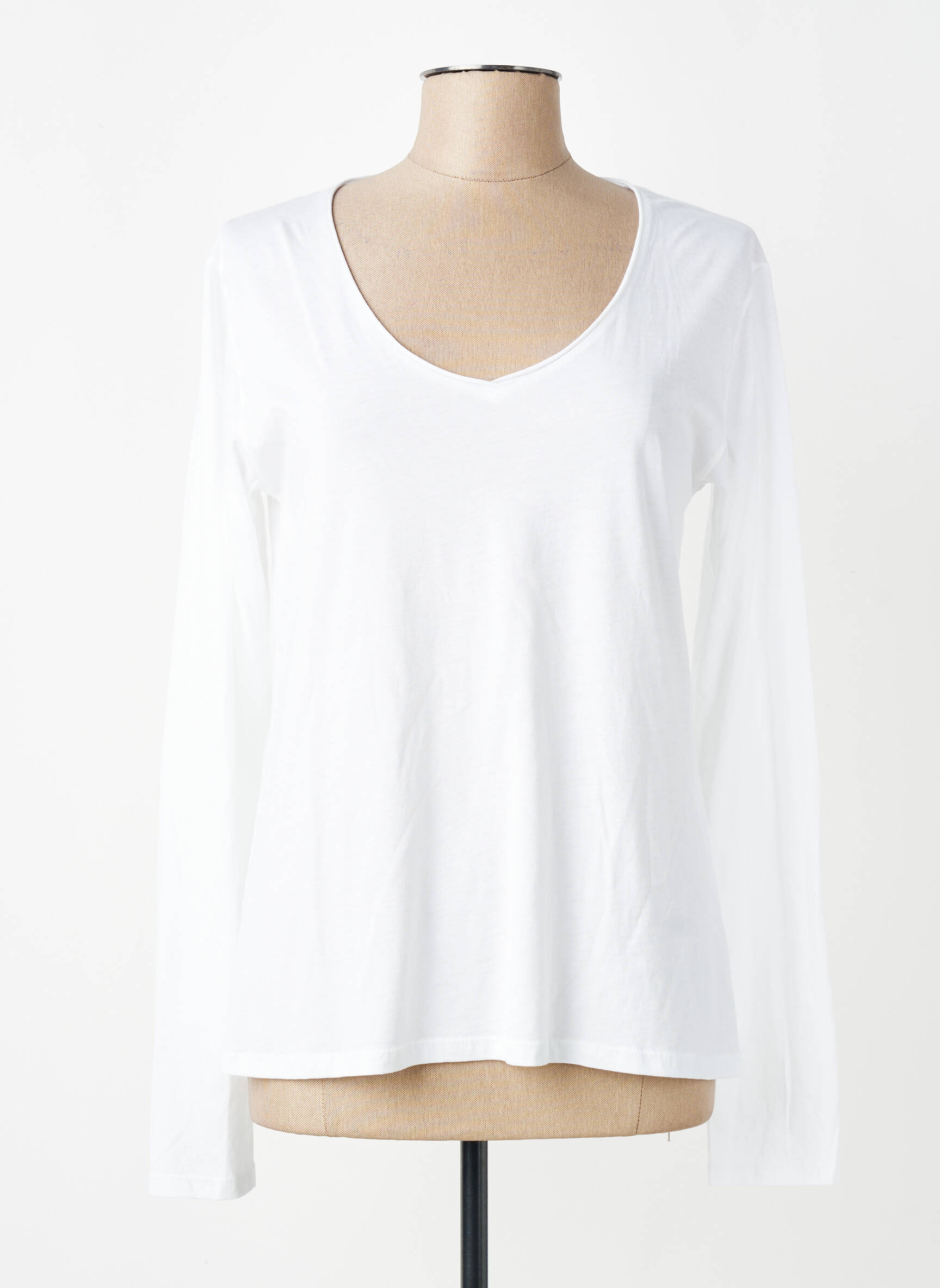 T-shirt manches longues manches longues blanc ANONYM APPAREL femme