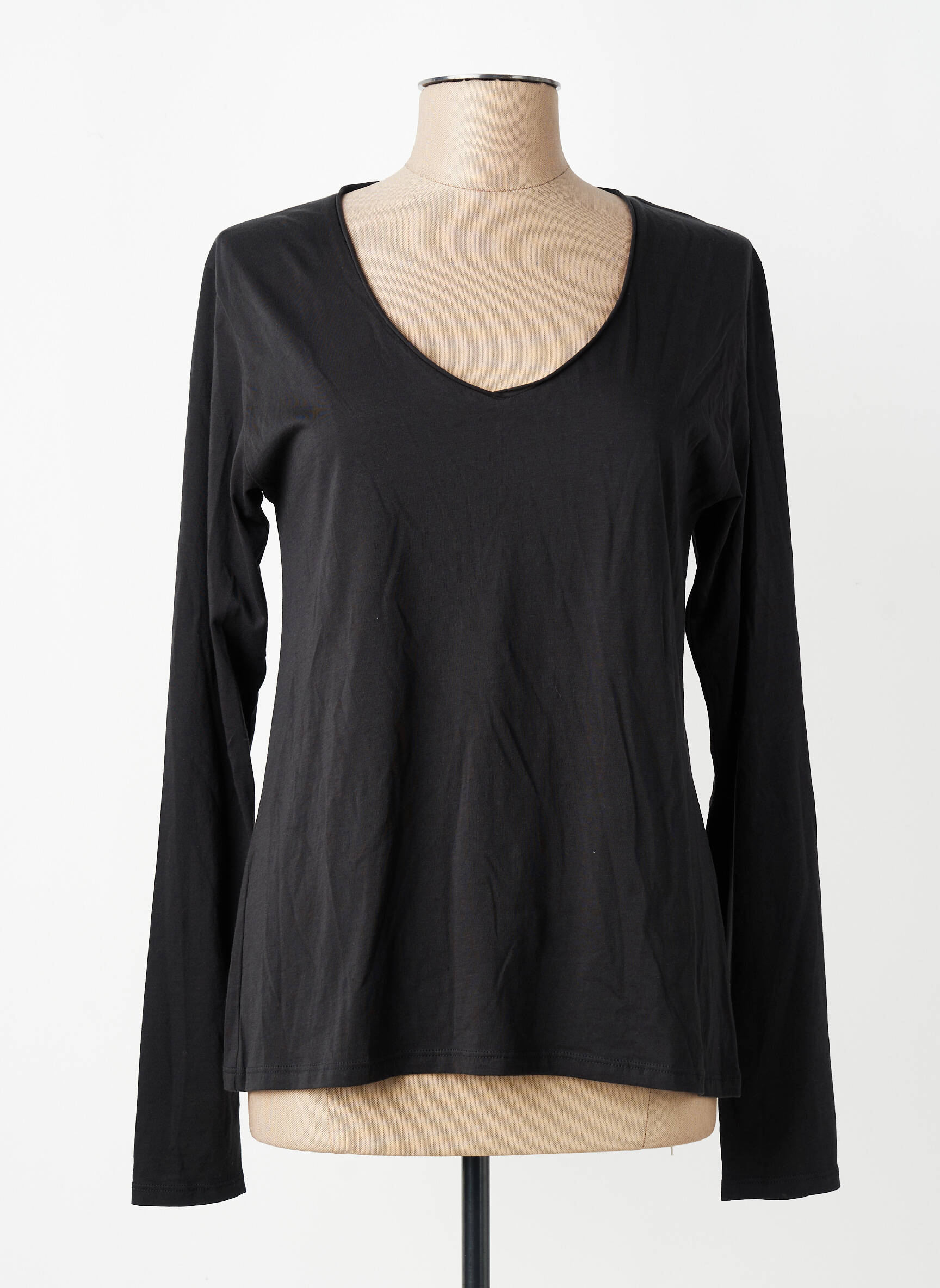T-shirt manches longues manches longues noir ANONYM APPAREL femme