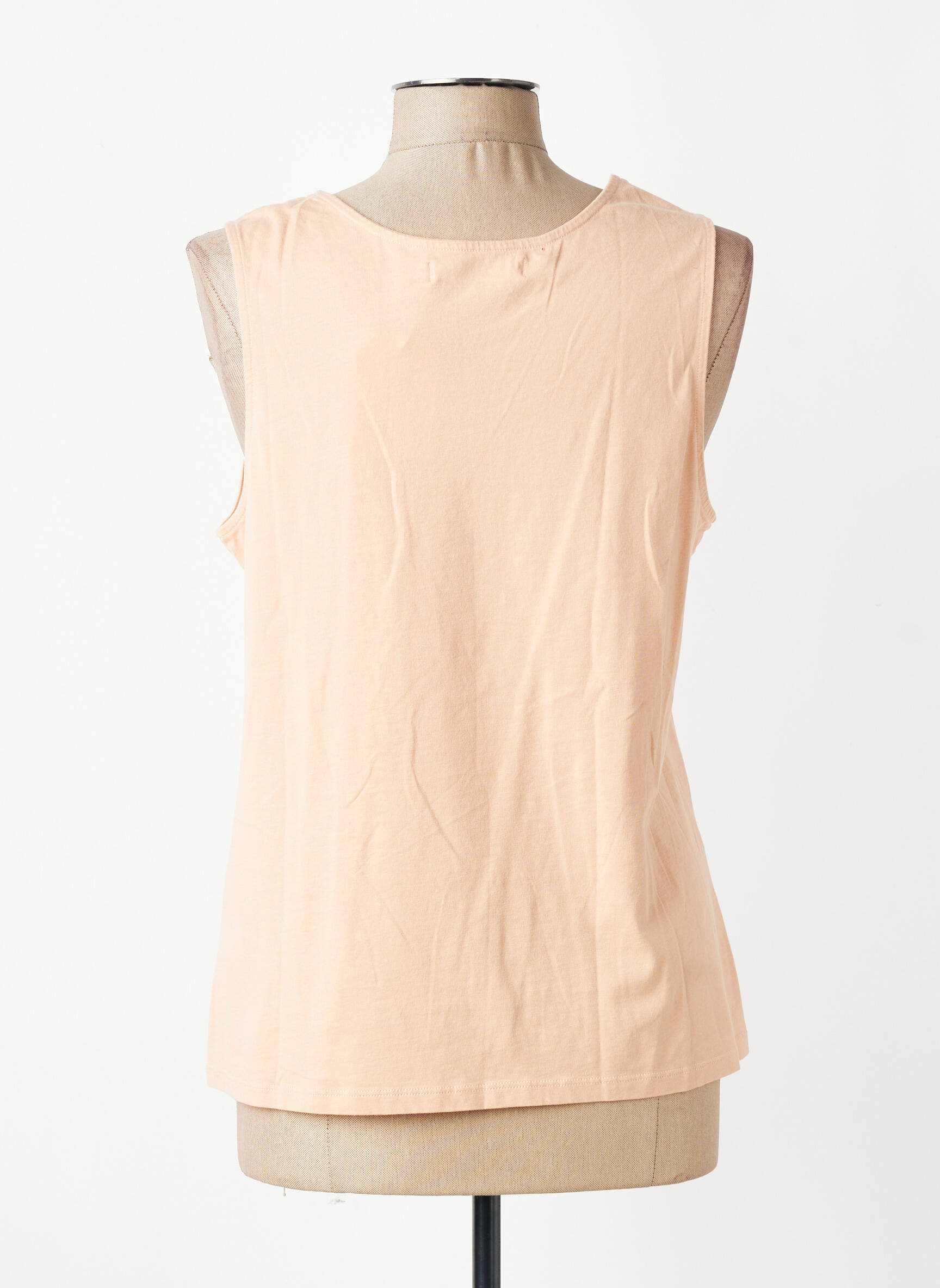 Débardeur stretch sans manche orange NICE THINGS femme