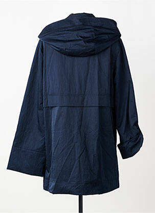 Imperméable capuche amovible a capuche bleu BETTY BARCLAY femme