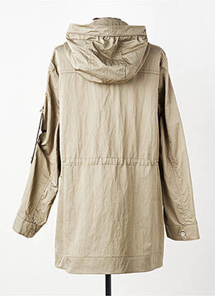 Imperméable manches longues sans capuche vert BETTY BARCLAY femme