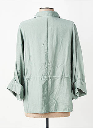 Veste casual col chemisier vert BETTY BARCLAY femme