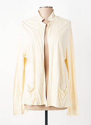 Gilet manches longues manches longues beige NICE THINGS femme