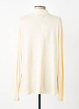 Gilet manches longues manches longues beige NICE THINGS femme