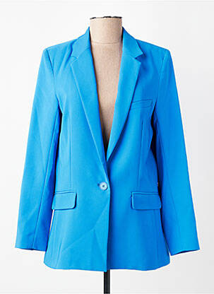 Blazer poches bleu SIGNE NATURE femme