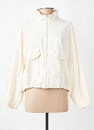 Coupe-vent manches longues sans capuche beige JC.SOPHIE femme