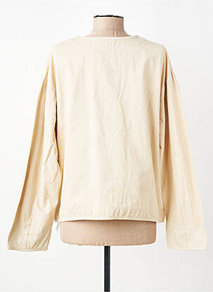 Veste casual col rond beige LANIDOR femme