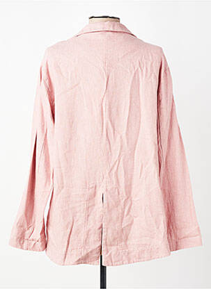 Blazer poches rose O'MER femme