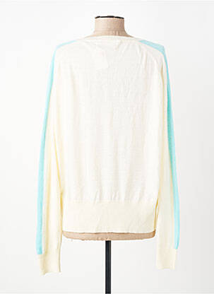 Pull stretch manches longues jaune ORFEO femme