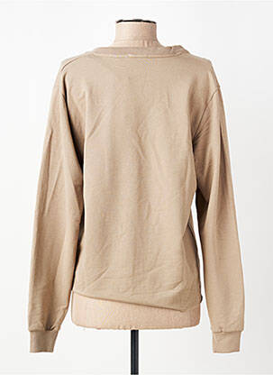 Sweat-shirt stretch manches longues marron ANONYM APPAREL femme