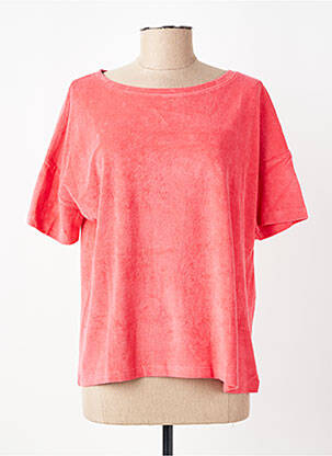 T-shirt coupe droite manches courtes rose ANONYM APPAREL femme