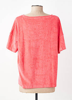 T-shirt coupe droite manches courtes rose ANONYM APPAREL femme