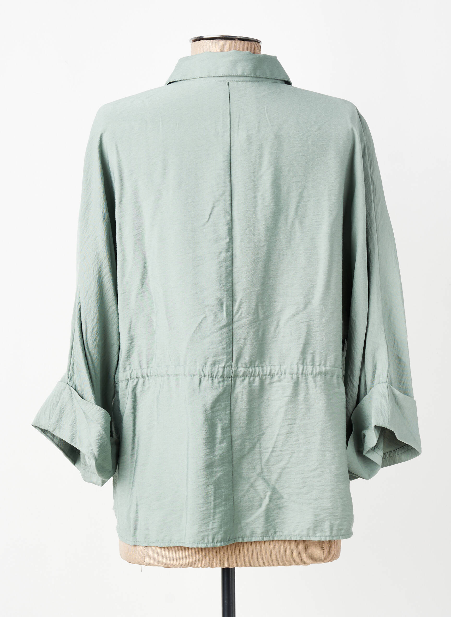 Veste casual col chemisier vert BETTY BARCLAY femme
