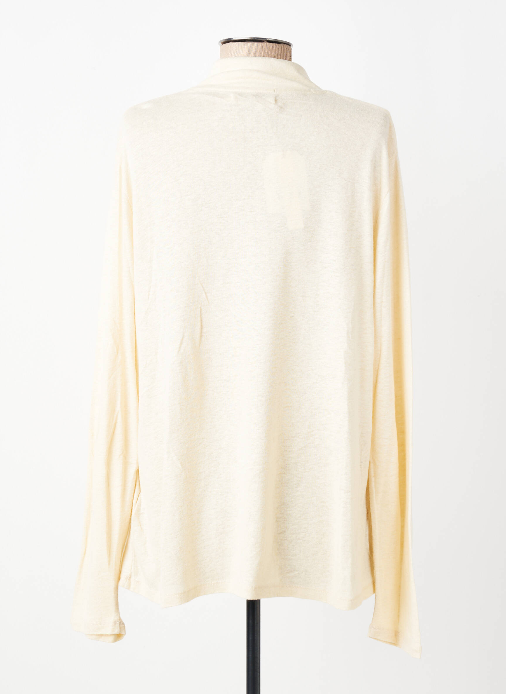 Gilet manches longues manches longues beige NICE THINGS femme