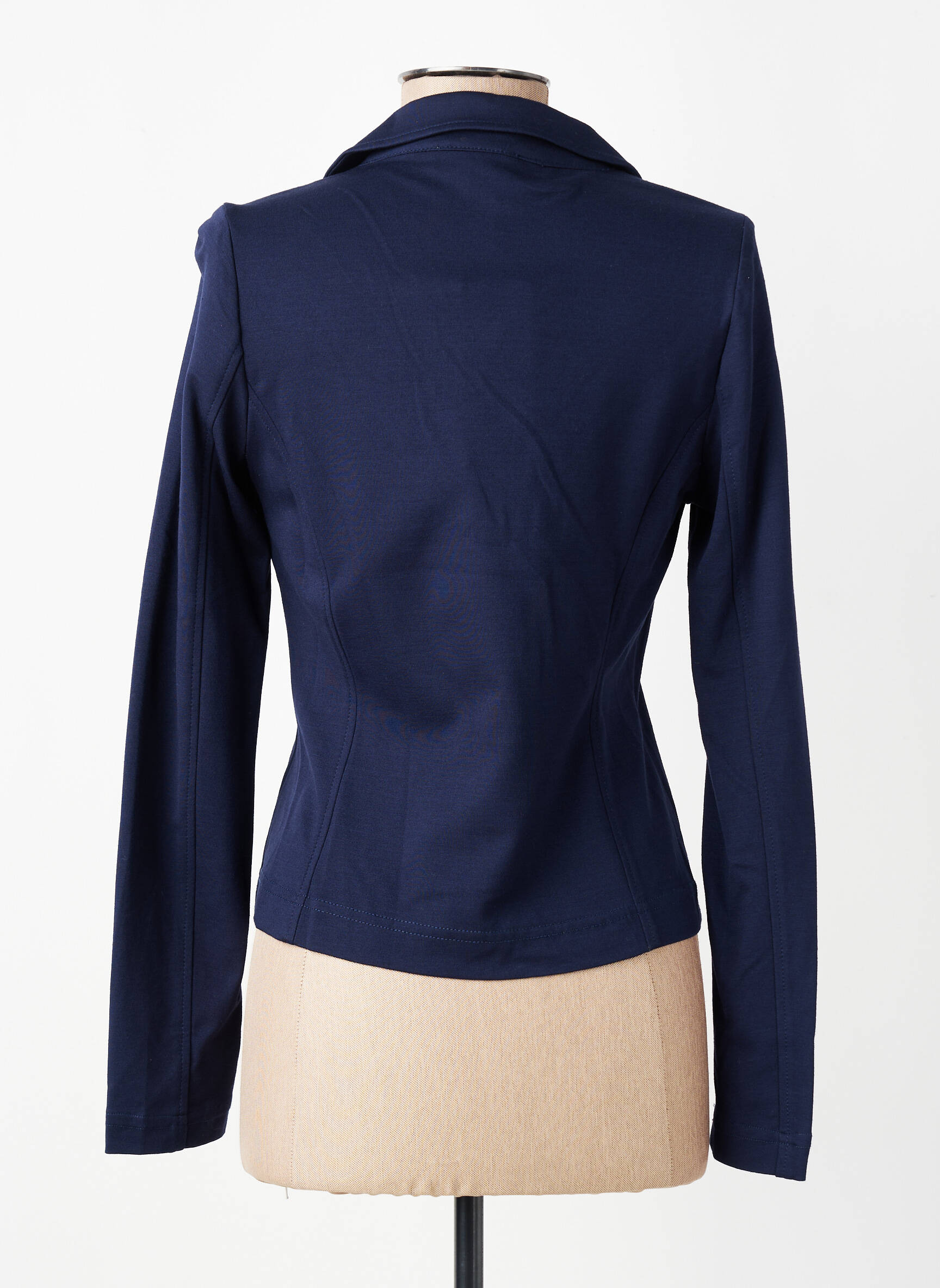 Blazer coupe cintrée bleu SIGNE NATURE femme